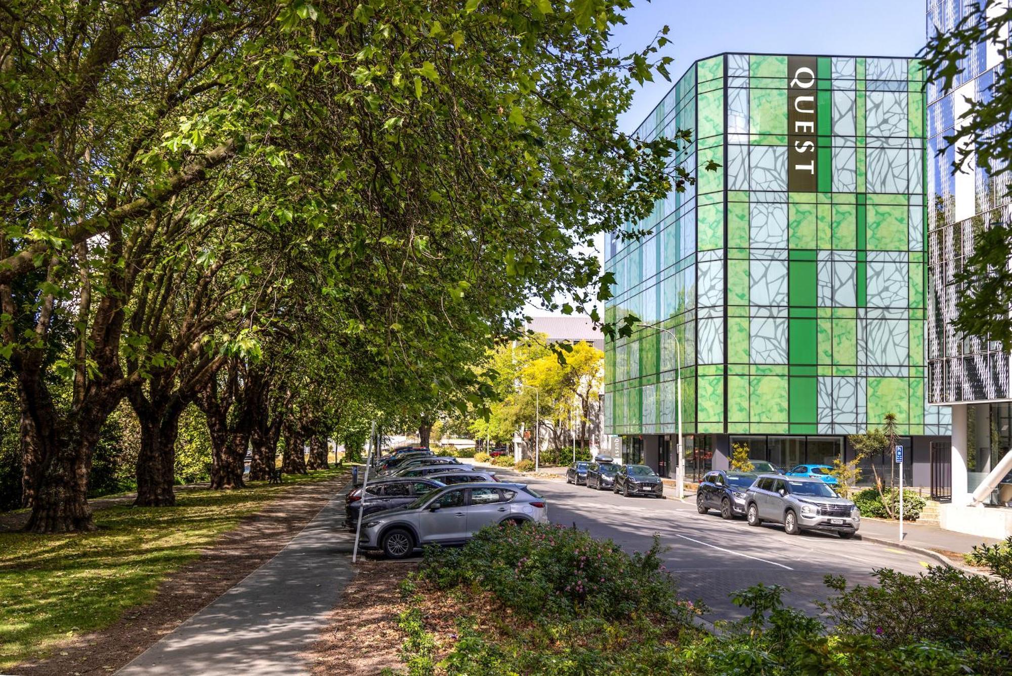 Ferienwohnung Quest On Cambridge Christchurch Exterior foto